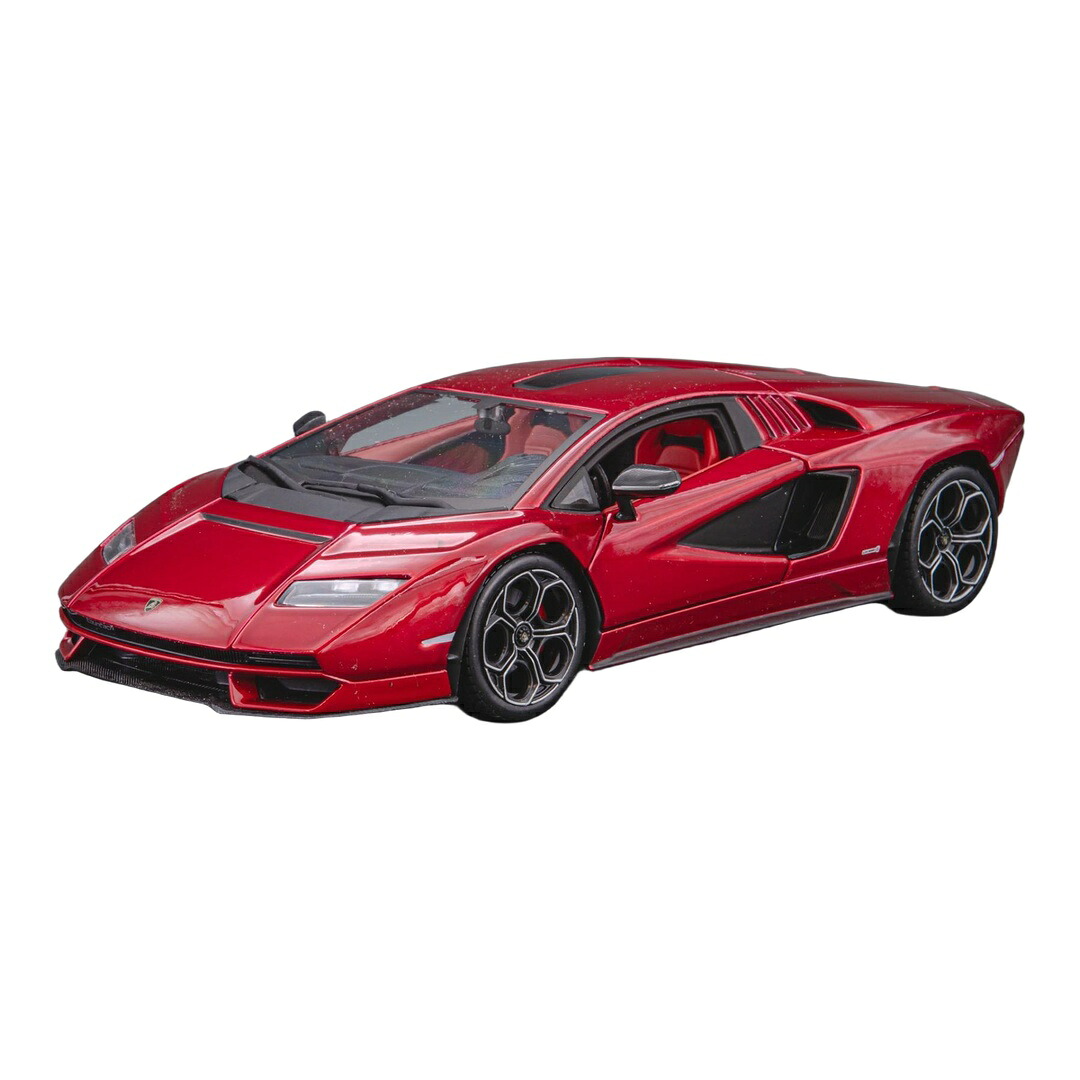 Lamborghiniランボルギーニ Countachカウンタック LPI 800-4 2023 ダークレッドメタリック ダイキャストモデル ミニカー /Bburago 1/24