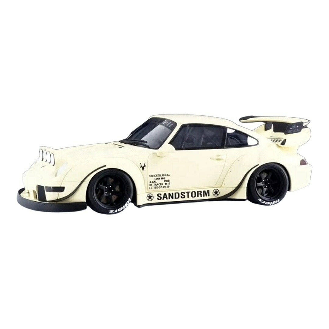 ポルシェ 911 RWB 真砂黒風 2023 白いこと / GT Spirit 1/18 ミニカー