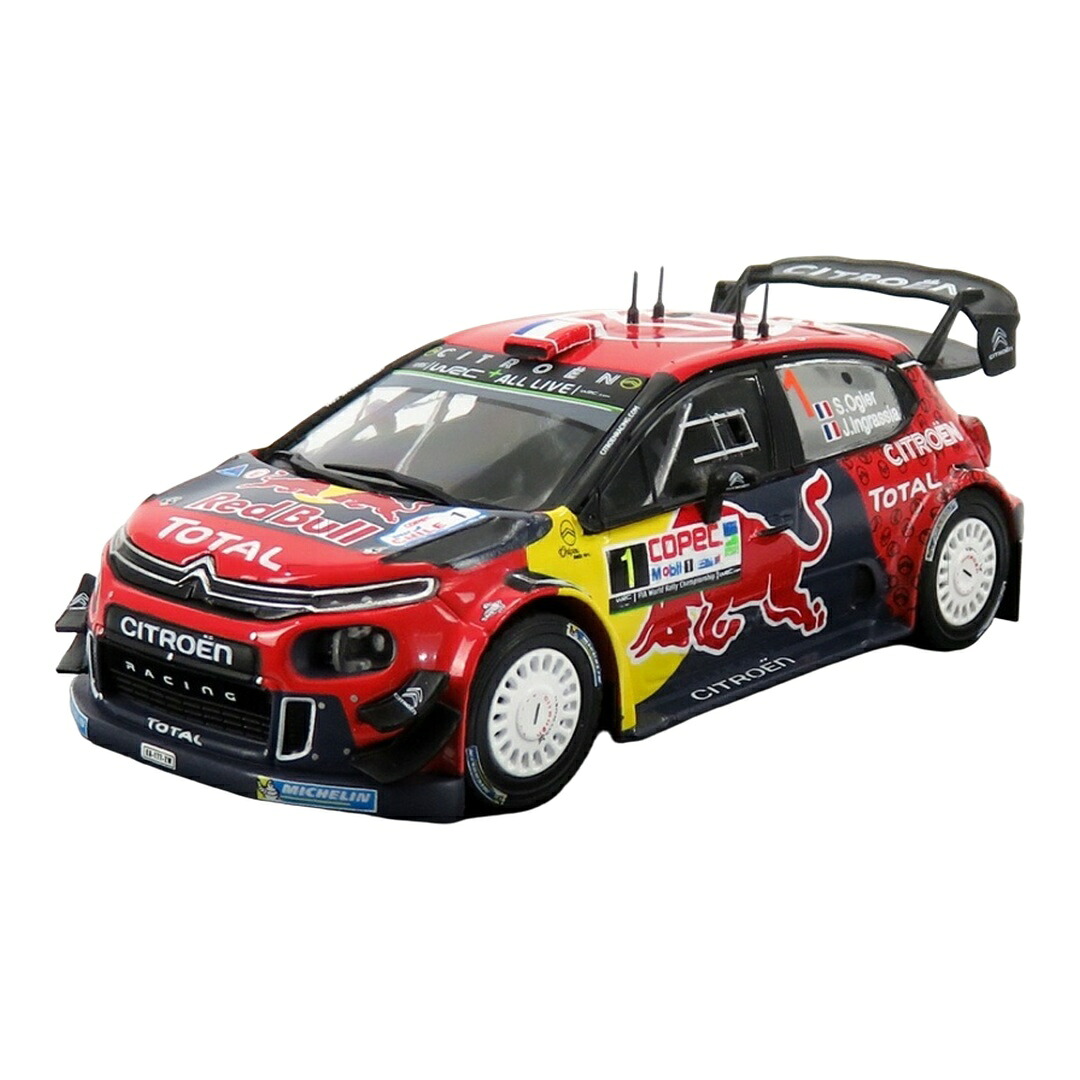 【予約】 Citroenシトロエン C3 WRC #1 ラリー・チリ 2019 S.Ogier/J.Ingrassia レッド/ブルー/イエロー / IXO 1/43 ミニカー｜ラストホビー