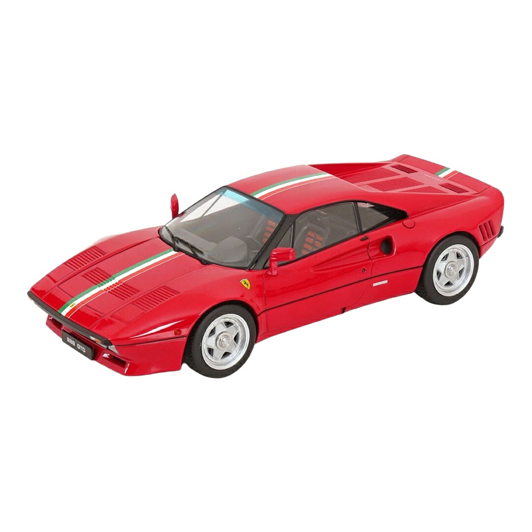 【取って置く】2026年発売予定を組む Ferrariフェラーリ 288 GTO イタリアン縞模様 1984 赤いこと 押さえる版 / KK-SCALE 1/18 ミニカー