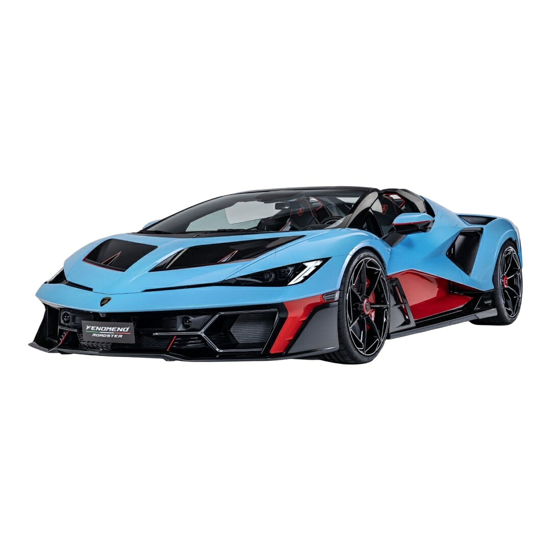 【取っておく】2026年発売予定を組む Lamborghiniランボルギーニ Fenomenoフェノメノ 読み込むはやりっ子 2025 ブルーセフェウス/ロッソマーズ 制限事項生み出すこと 容れもの付 / MR Collection 1/18 ミニカー