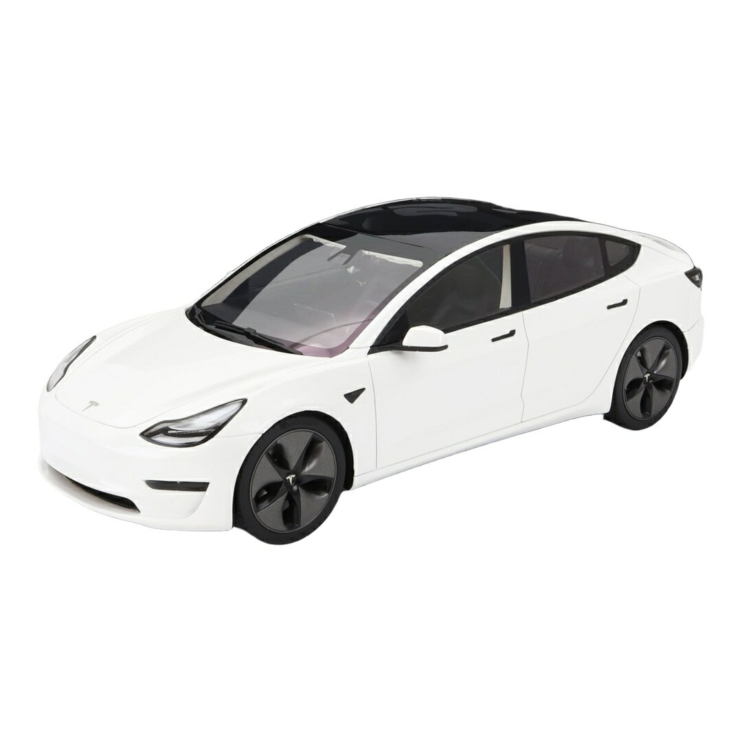 Teslaテスラ Model 3 2021 パール白いこと 500台制限事項 / LS-Collectibles 1/18 ミニカー