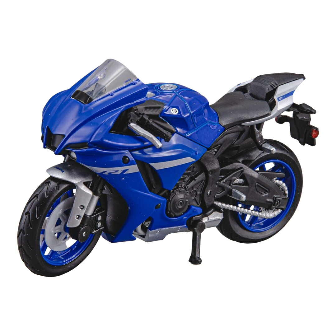 Yamaha ヤマハ YZF-R1 2021 ブルー ダイキャストモデル ミニカー /MAISTO 1/18｜ラストホビー