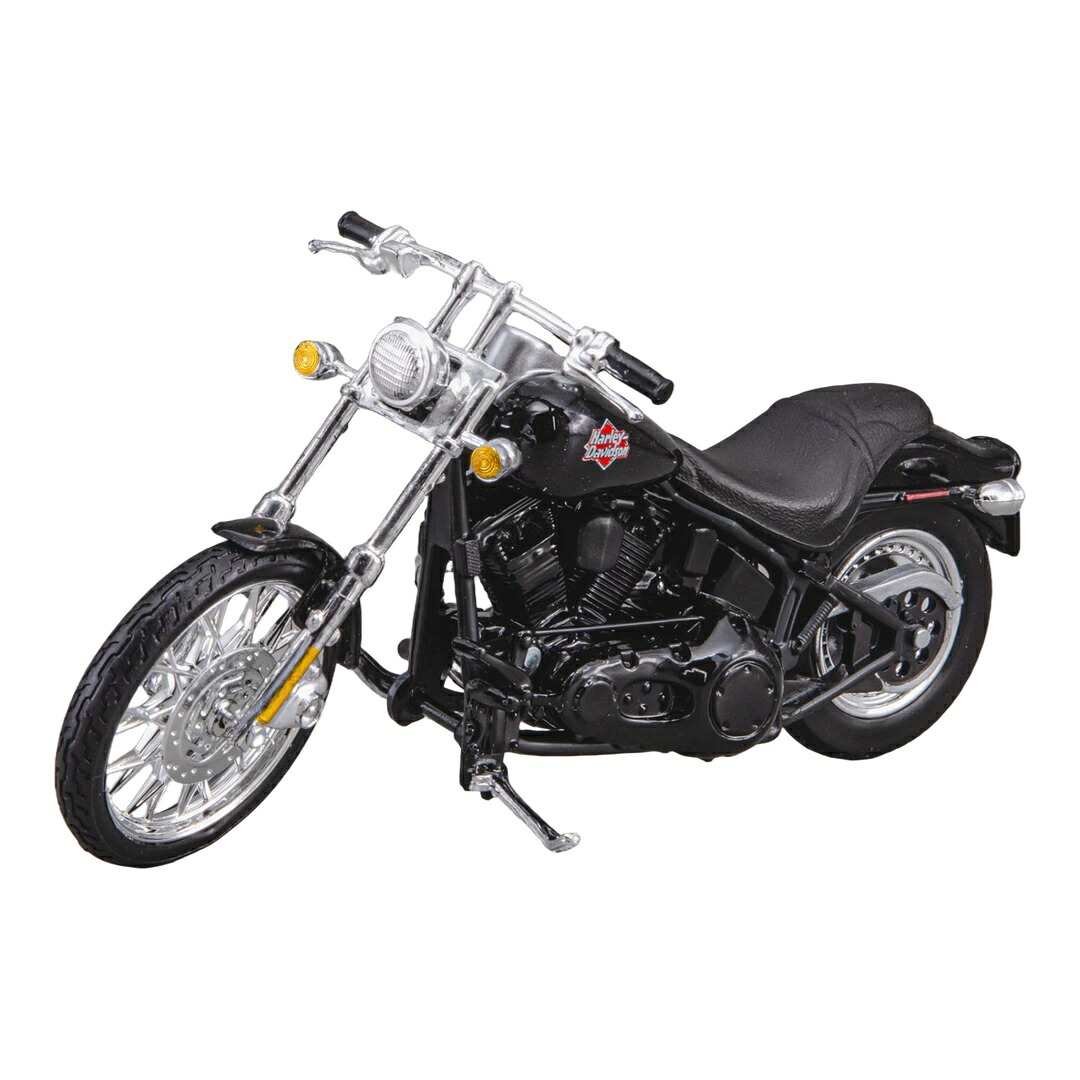 Harley-Davidson 2002 FXSTB Night Train ナイトトレイン ブラック ダイキャストモデル ミニカー /MAISTO 1/18｜ラストホビー