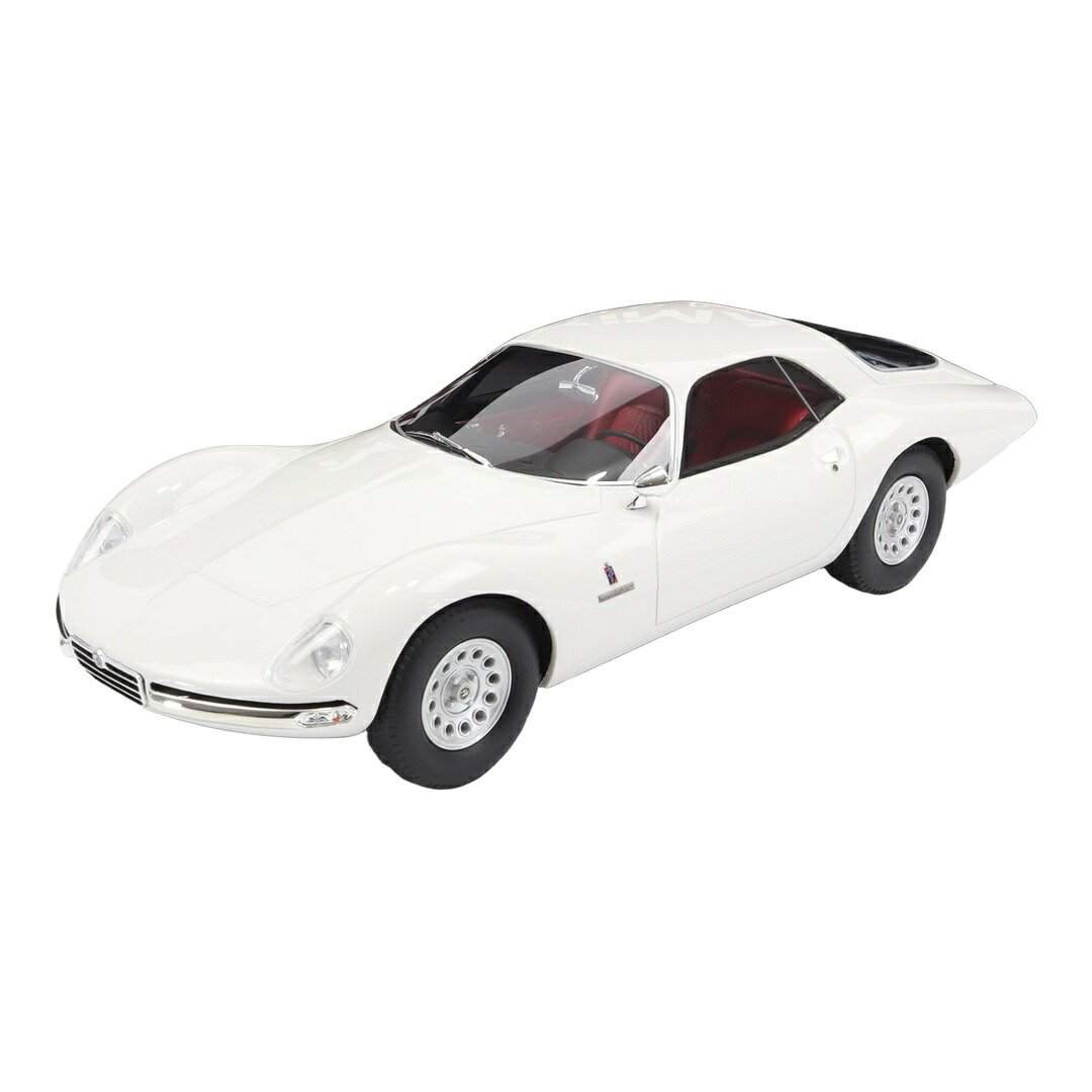 Alfa Romeoアルファロメオ Giuliaジュリア TZ2 クーペ Pininfarinaピニンファリーナ 1965 白いこと 押さえる版 外国で押さえる / MAXIMA 1/18 ミニカー