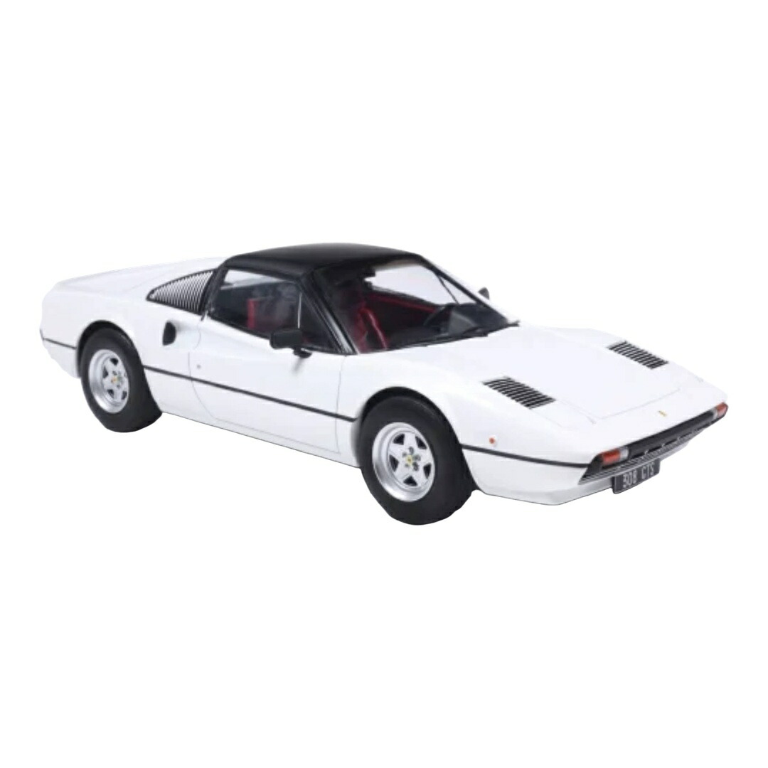 【取って置く】2026年発売予定を組む Ferrariフェラーリ 308 GTS 細蟹 クローズド大屋根 1977 白いこと / MCG 1/18 ミニカー