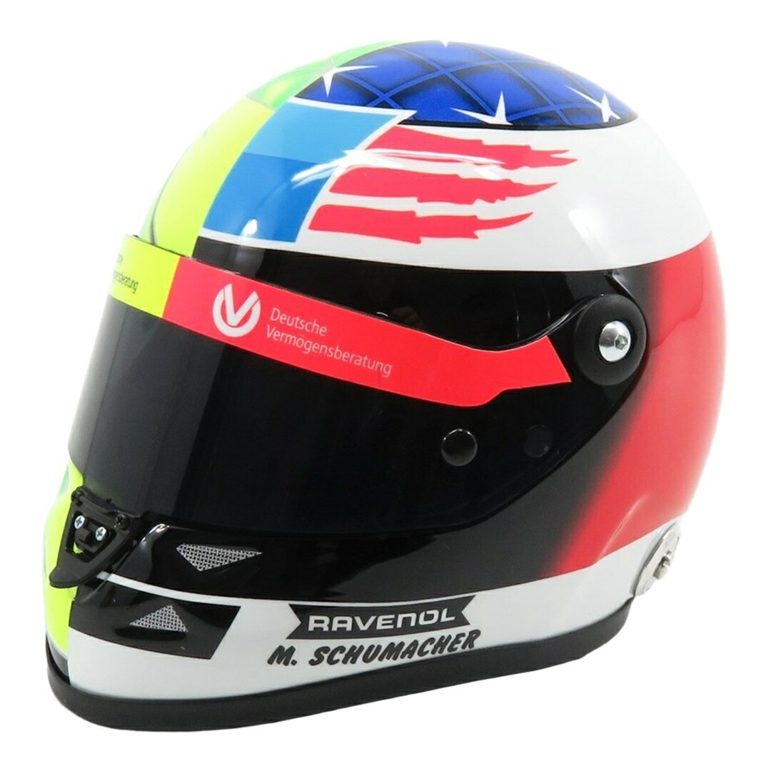 Mick Schumacher ミックシューマッハ Benettonベネトン B194 #5 2017 ベルギーGP 示威運動幽客 安全帽 / MINI HELMET 1/2 ミニカー