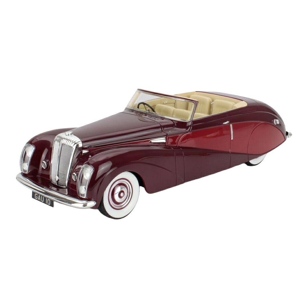 Daimlerダイムラー DE36 Hooper Green Goddess カブリオレ 1953 ツートンレッド / Matrix 1/18 ミニカー|ラストホビー