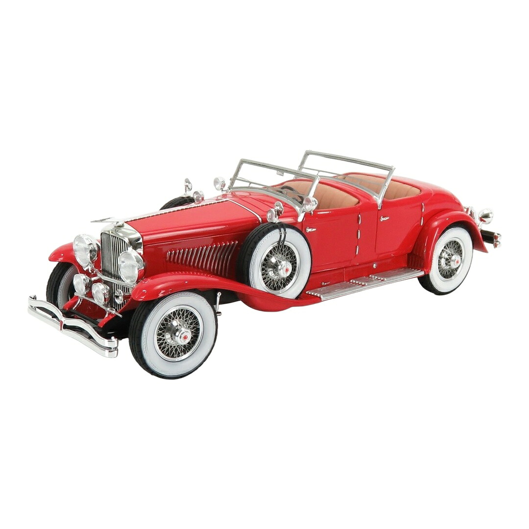Duesenbergデューセンバーグ SJ 2608 Torpedo Phaeton Walker Cabriolet Open 1930 レッド 限定版 / Matrix 1/18 ミニカー｜ラストホビー