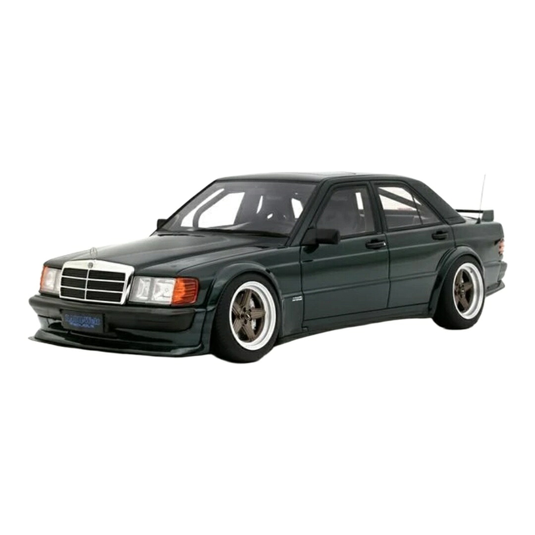 【取って置く】 メルセデスベンツ 190E 2.5-16 ラウヴェルト・レプリカ 緑であること / Otto Mobile 1/18 ミニカー