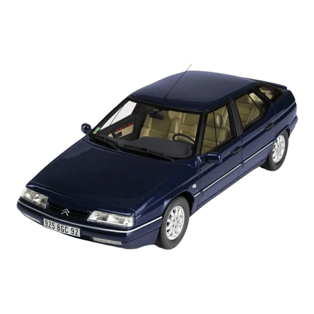 【取って置く】 シトロエン XM V6 1998 青碧 / Otto Mobile 1/18 ミニカー