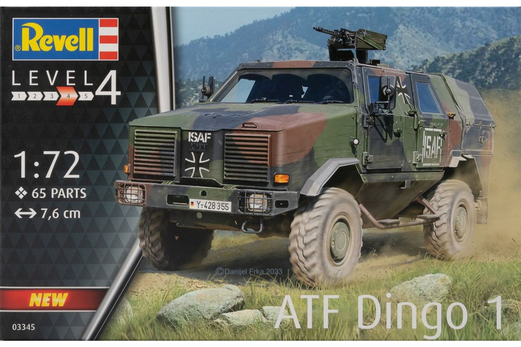 ATF Dingo 1 精神的な統合プラモ一揃いの道具ひな形 装甲車 /Revell 1/72