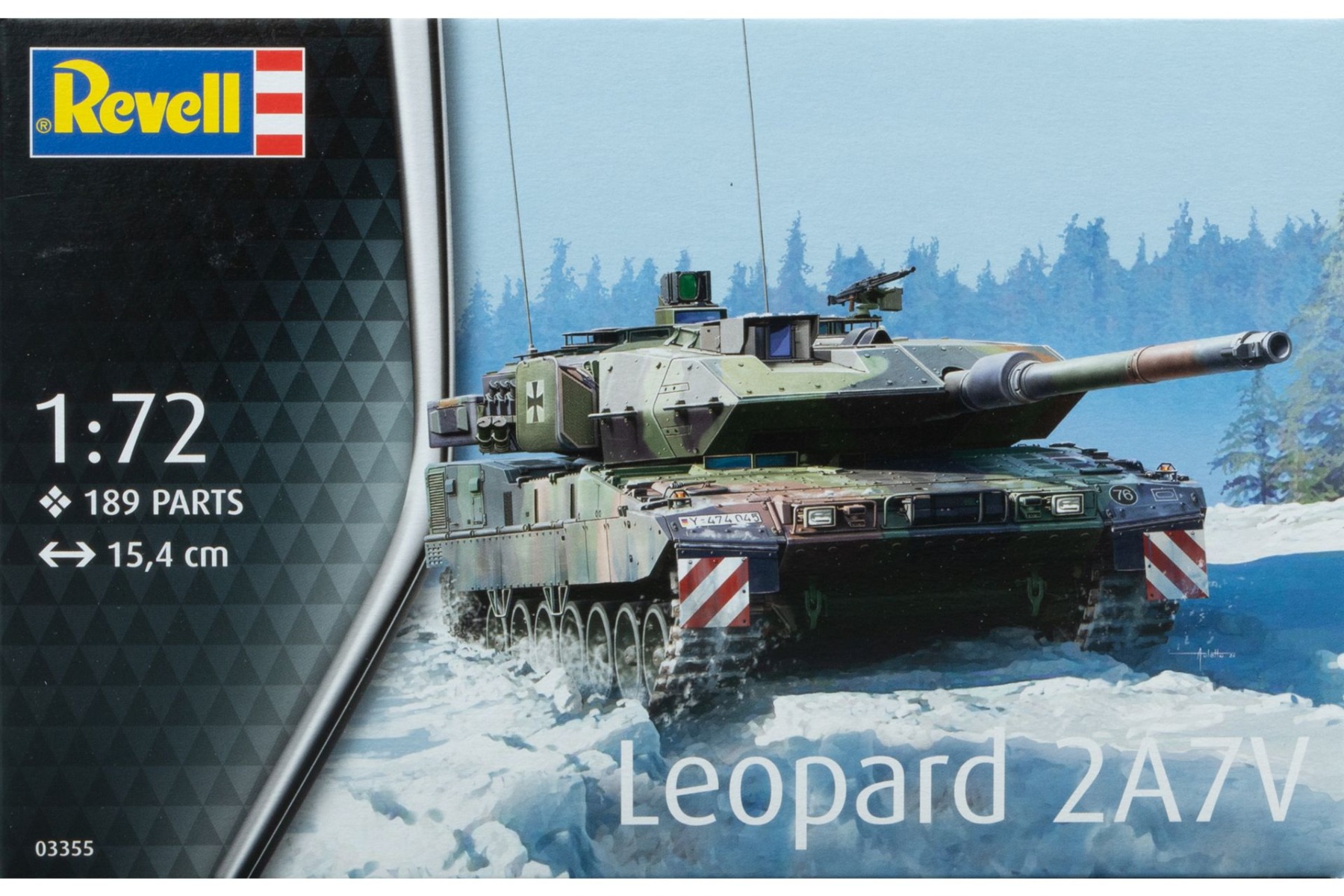 Leopard 2A7V レオパルト2A7V 精神的な統合プラモ一揃いの道具ひな形 特車 /Revell 1/72