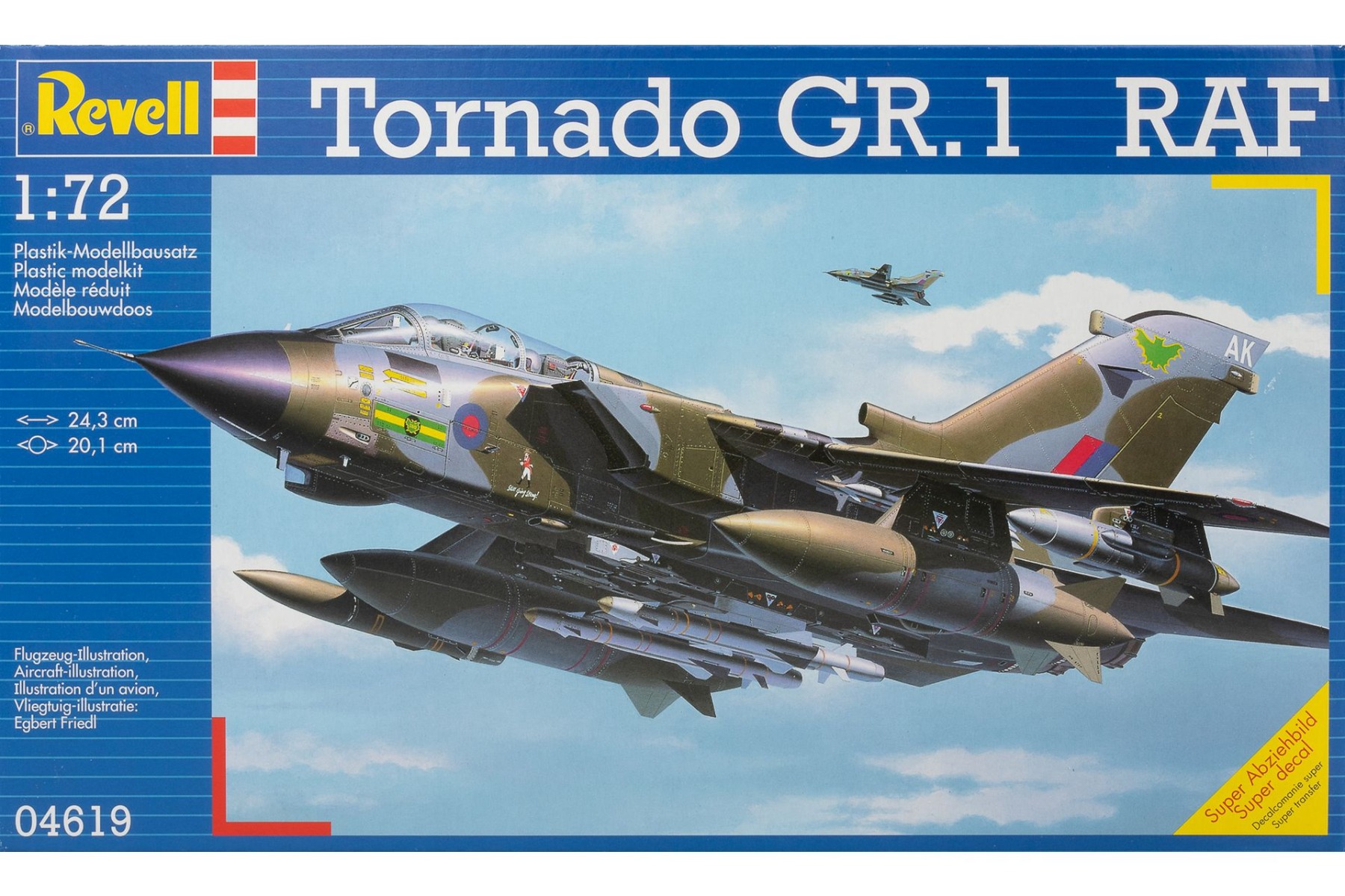 Tornado GR. Mk. 1 RAF 連合王国米空軍 精神的な統合プラモ一揃いの道具ひな型 せめぎ合う機 /Revell 1/72