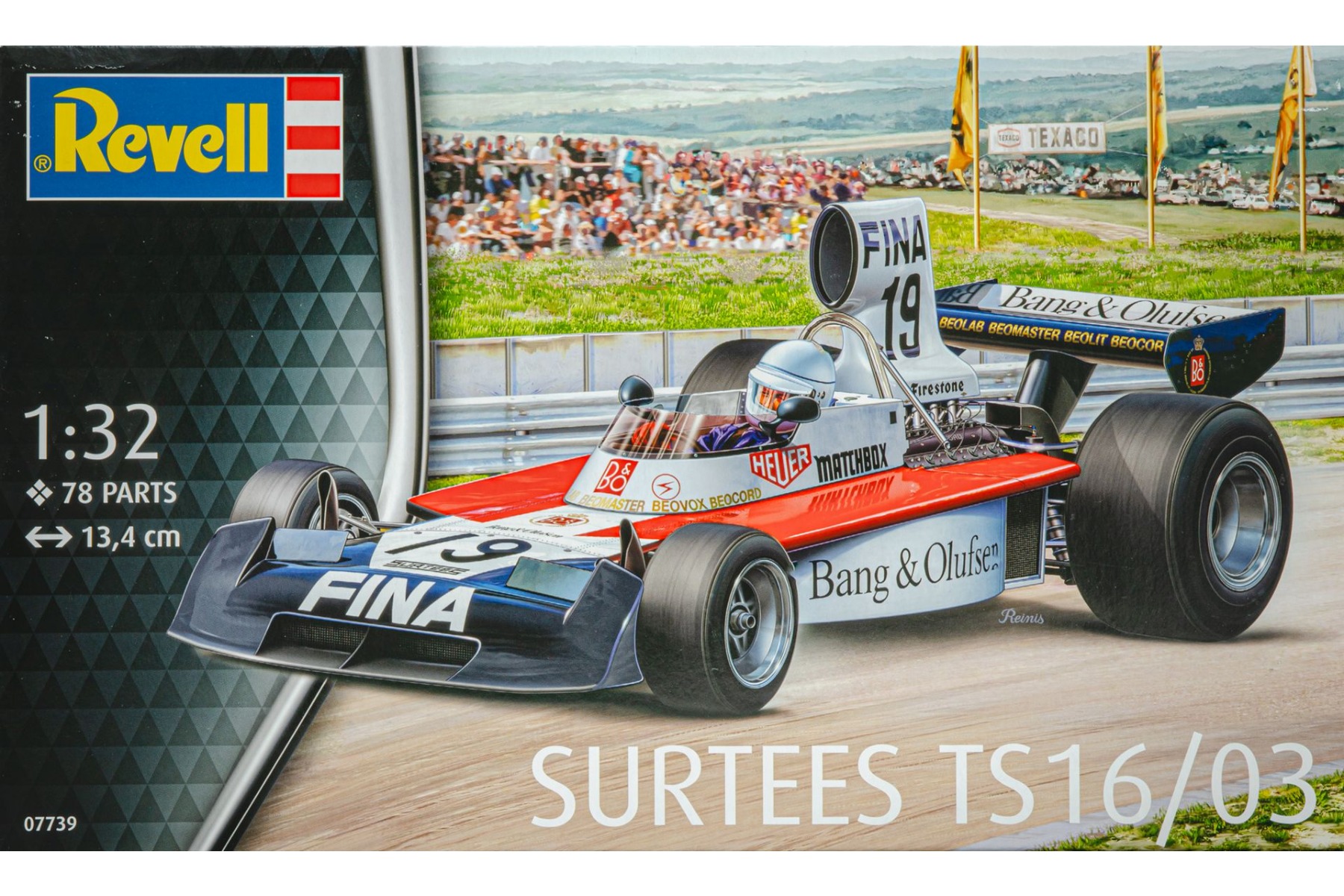 Surtees TS16/03 F1 #19 精神的な統合プラモ一揃いの道具ひな型 鉄道車両青写真 /Revell 1/32