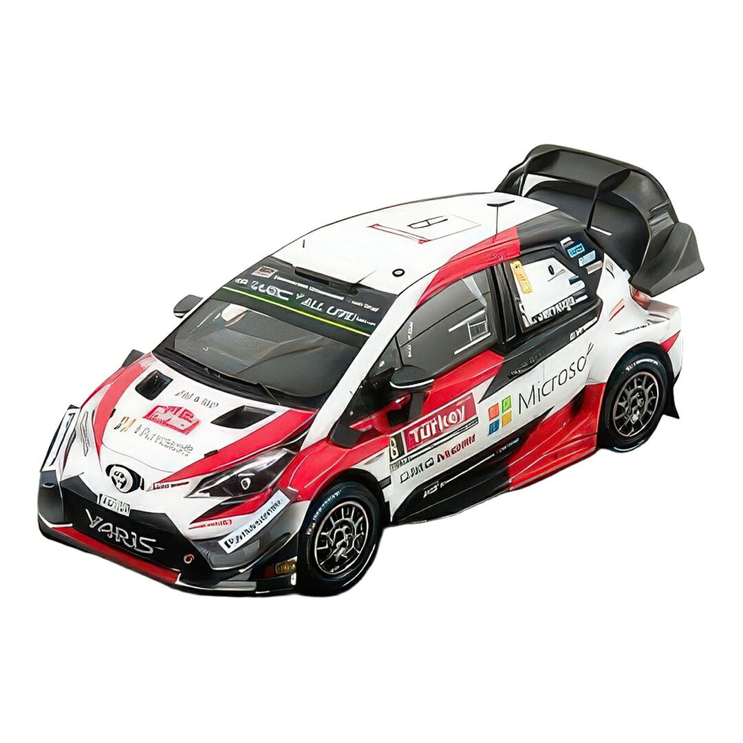 Toyotaトヨタ Yarisヤリス WRC 2018 トヨタガズーレーシング #8 Winnerトルコラリー O.タナック M.ヤルベオヤ 白いこと 赤いこと 黒いこと / Spa