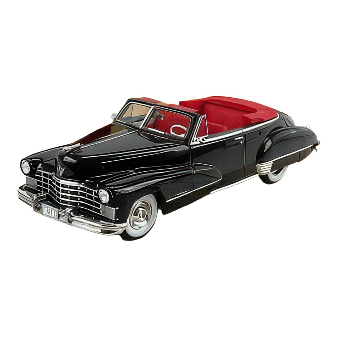 キャデラック 続きもの62 オープンカー 開けはなし 1947 黒いこと / STAMP-MODELS 1/43 ミニカー
