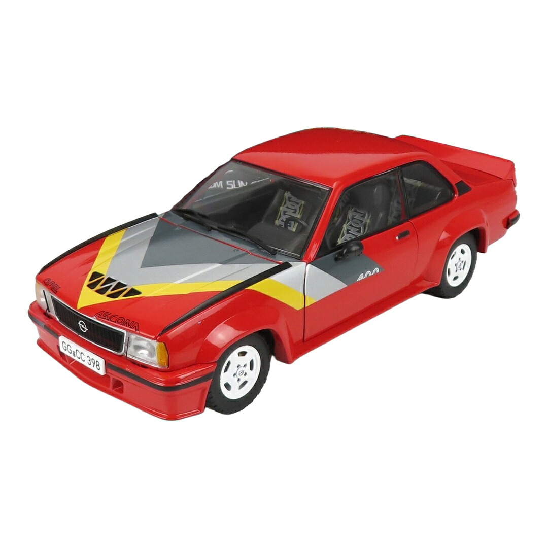 Opelオペル Asconaアスコナ 400 1980 赤いこと / Sun Star 1/18 ミニカー