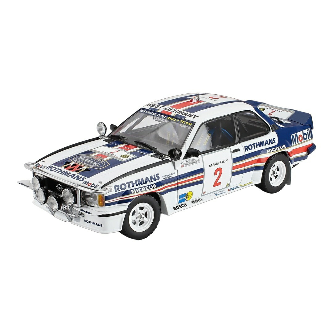 Opelオペル Ascona 400 #2 勝ちえる サファリラリー 1983 Ari Vatanen Terry Harryman 白いこと 999台制限事項 / Sun Star 1/18 ミニカー
