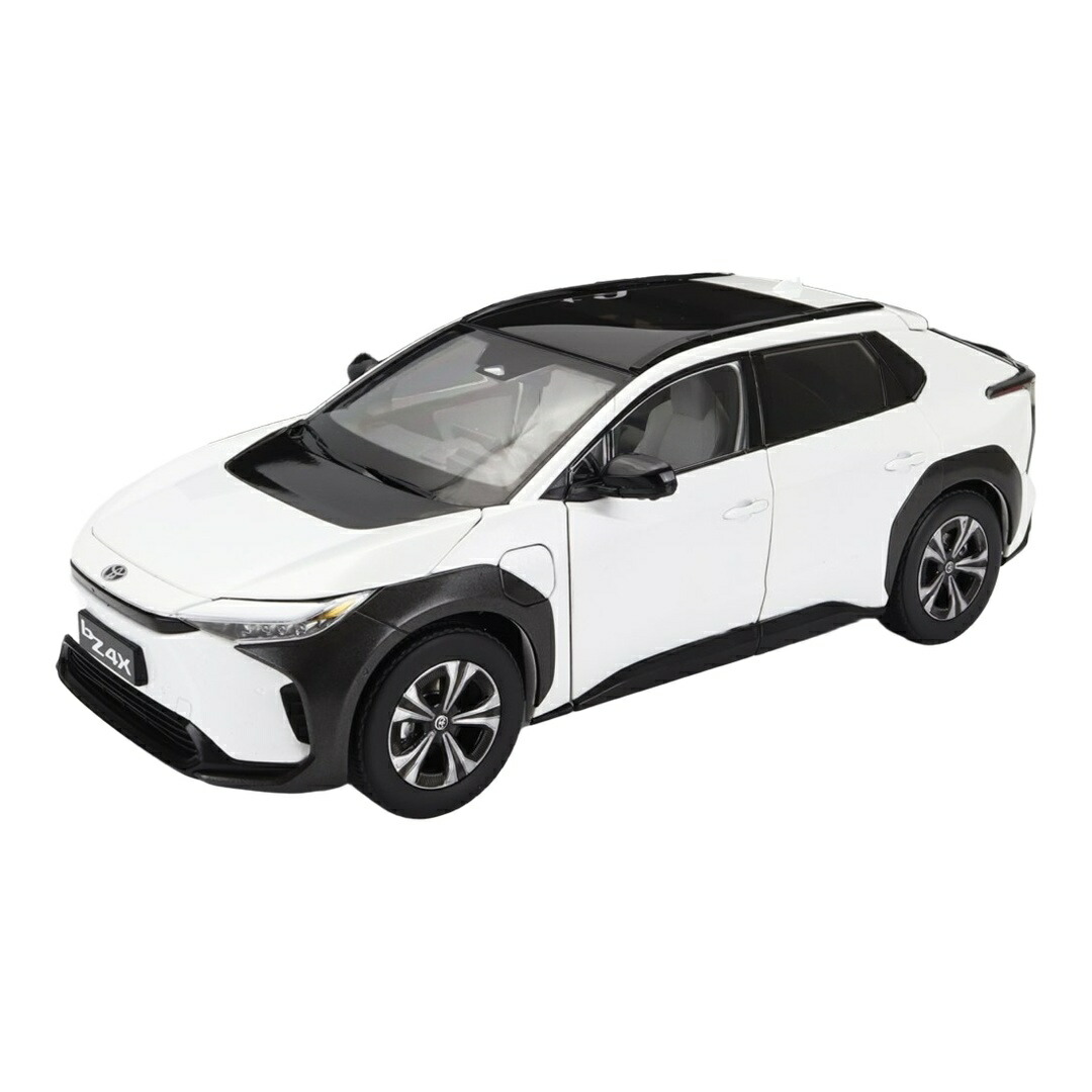 Toyotaトヨタ bZ4X 2022 ウィンドチルパール 白いこと / Sun Star 1/18 ミニカー