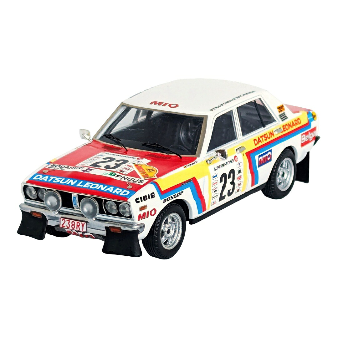 【取っておく】2026年発売予定を組む Datsunダットサン 160J #23 ラリー ブークル・ド・スパ 1980 Marc Duez Fredy Franssen 150台制限事項 / Trofeu 1/43 ミニカー
