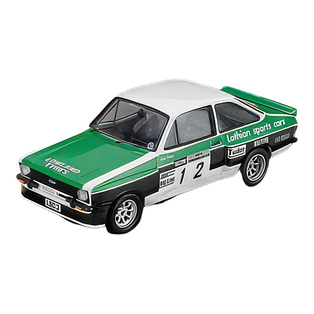 ジェラルド・r・フォード 附き添い Mk2 #12 緑であること 白いこと 黒いこと ラリー・コカコーラ20 1979 Willie Crawford John Brown / Trofeu 1/43