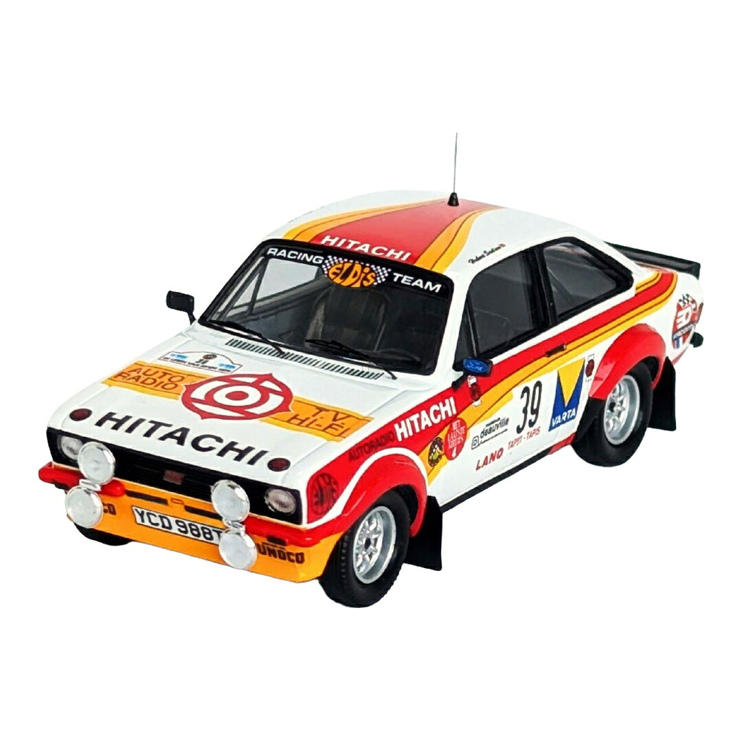 【取って置く】2026年発売予定を組む Fordジェラルド・r・フォード Escort MK2 ナイト爵変わり種 #39 ラリーイープル 1979 Rossi 150台押さえる / Trofeu 1/43 ミニカー
