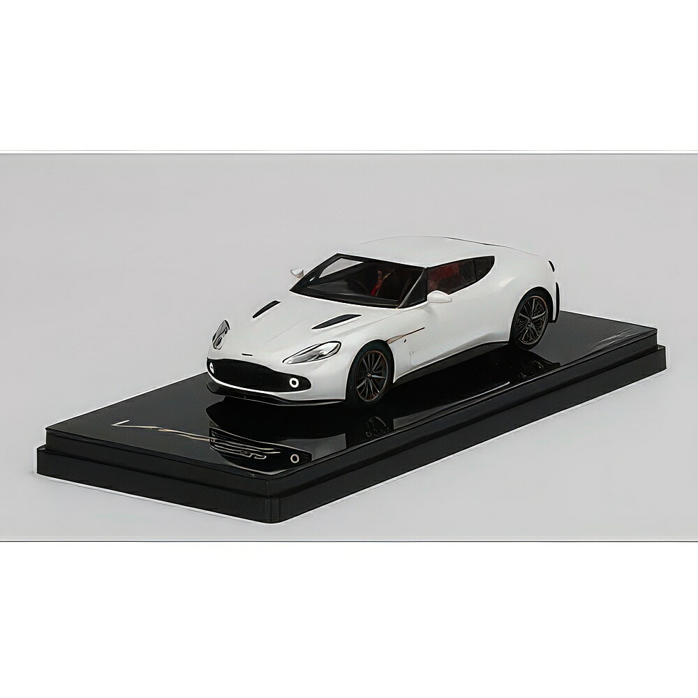 アストンマーチン ヴァンキッシュ ザガート 白いこと / TrueScale 1/43 ミニカー