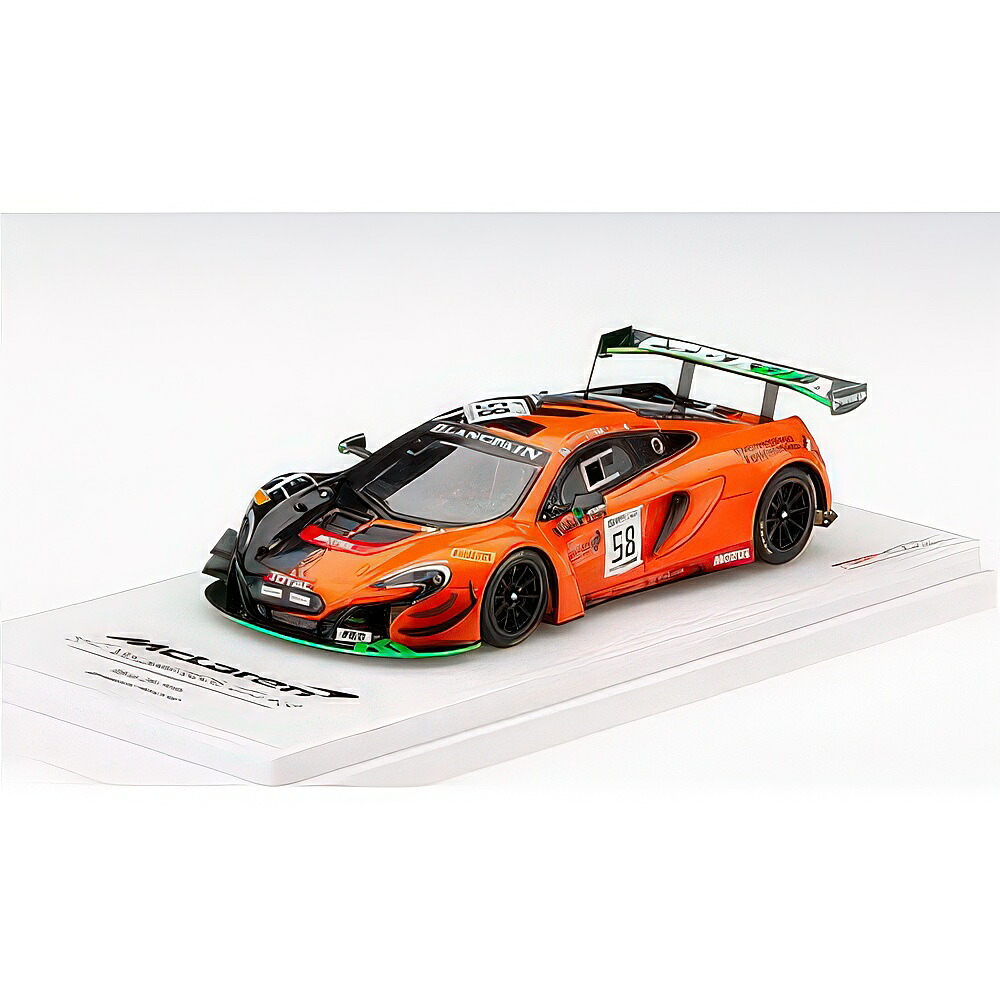 マクラーレン 650S GT3 #58 24第四次元スパ 2017 オレンジ色 / TrueScale 1/43 ミニカー