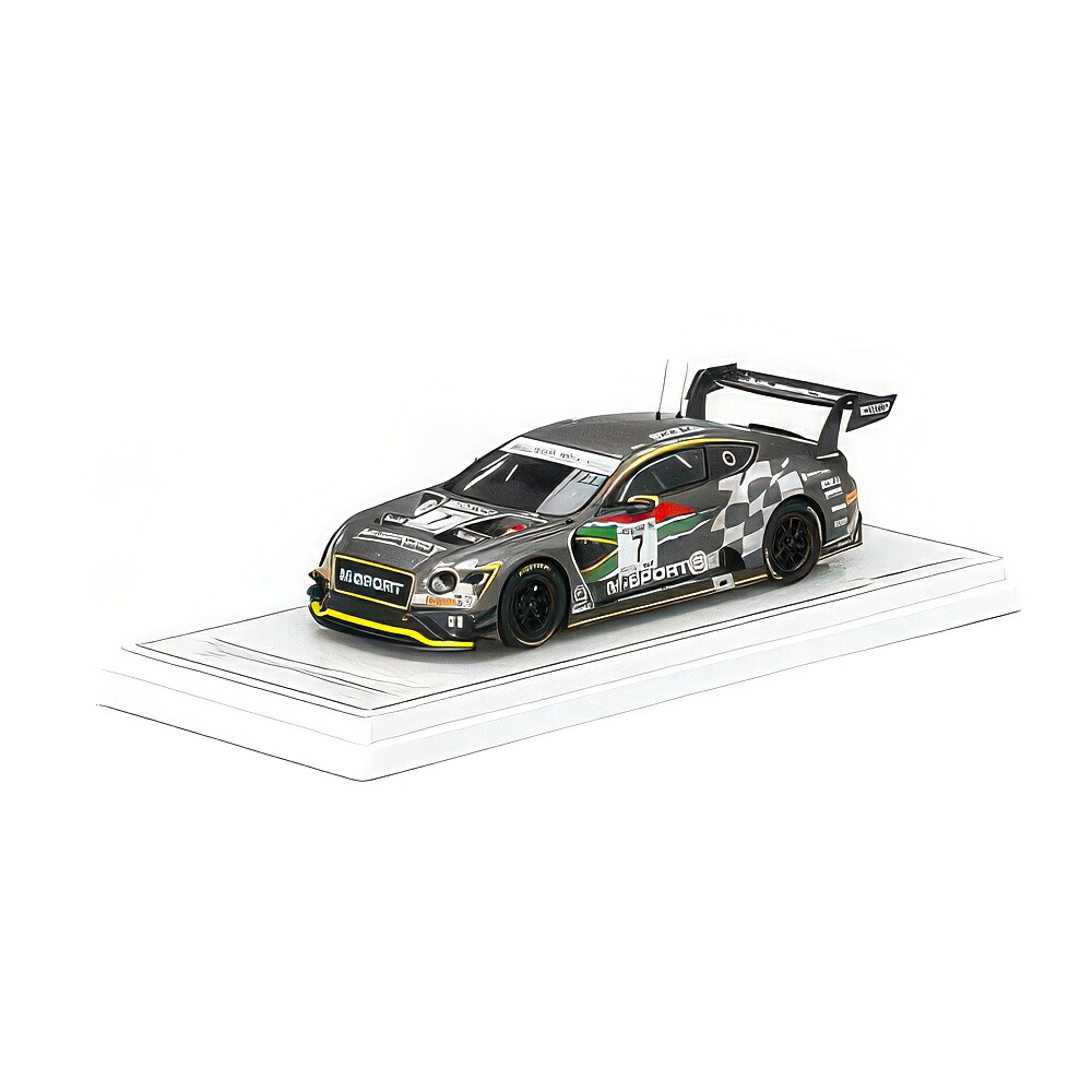ベンお盆 コンチネンタル GT3 #7 インターコンチネンタルGT立ちはだかる 9第四次元キャラミ 2020 薄墨色 / TrueScale 1/43 ミニカー