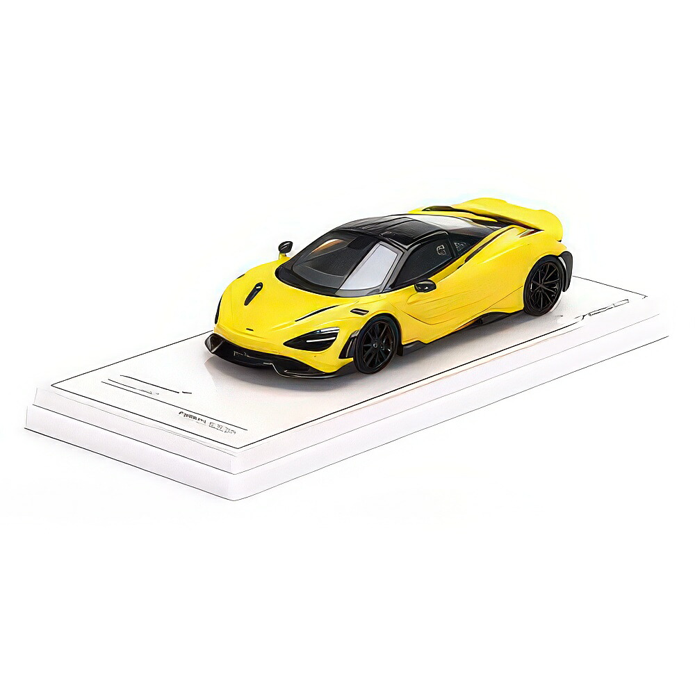 マクラーレン 765LT シチリアンイエロー / TrueScale 1/43 ミニカー