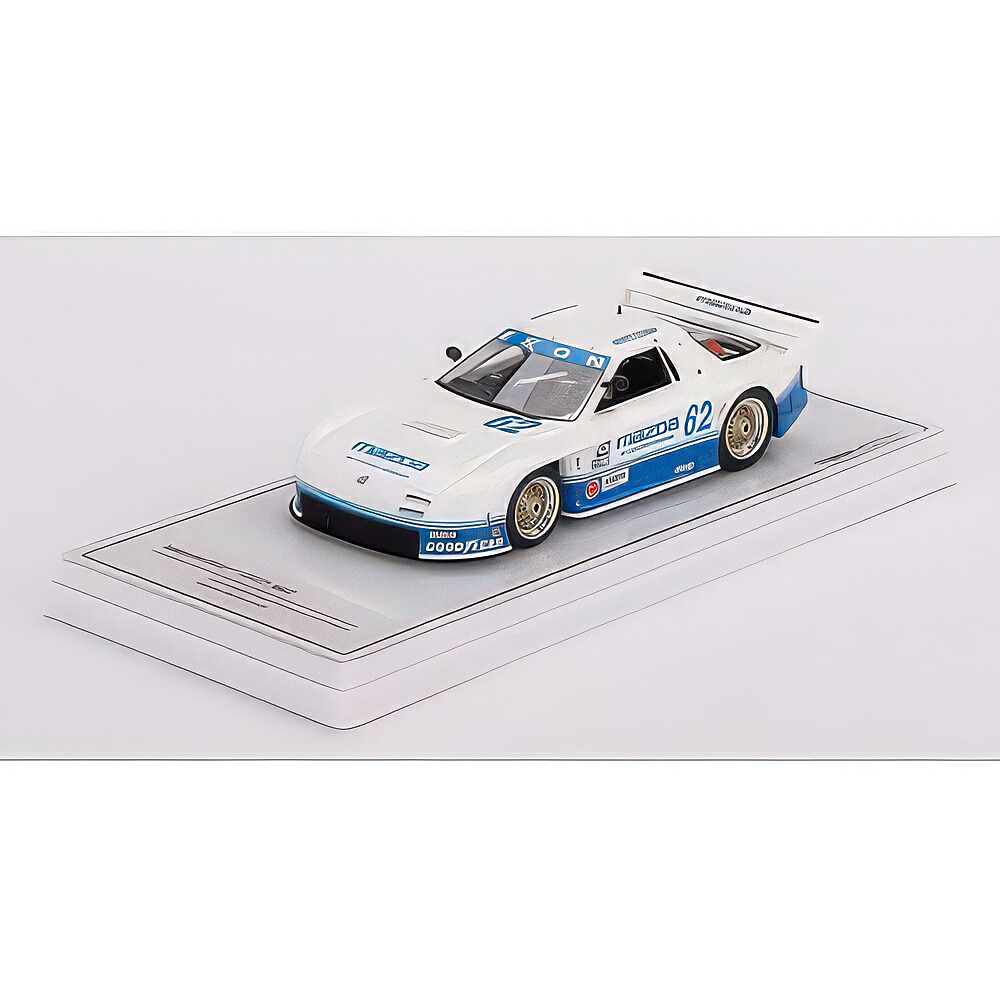 マツダ RX-7 GTO #62 白いこと IMSA 読み込む・亜米利加 1991 2位 / TrueScale 1/43 ミニカー