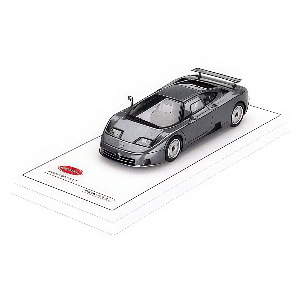 ブガッティ EB110 1992 グレーメタリック / TrueScale 1/43 ミニカー