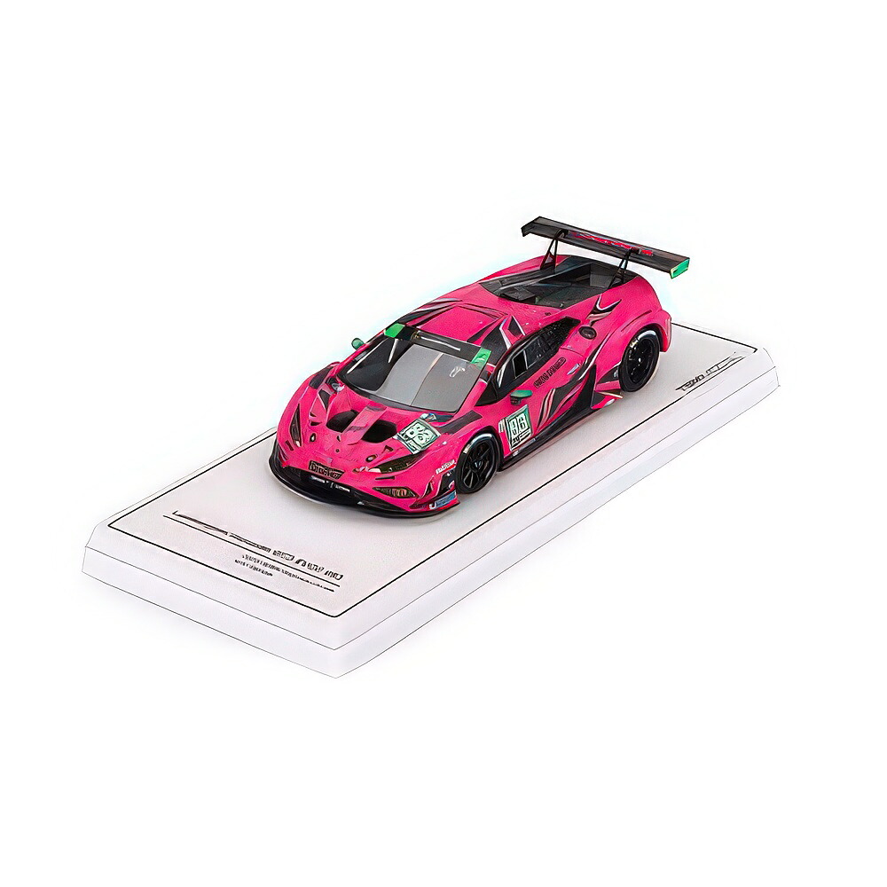 ランボルギーニ ウラカン GT3 EVO2 #83 サクラ色 24第四次元デイトナ 2023 Iron Dames / TrueScale 1/43 ミニカー