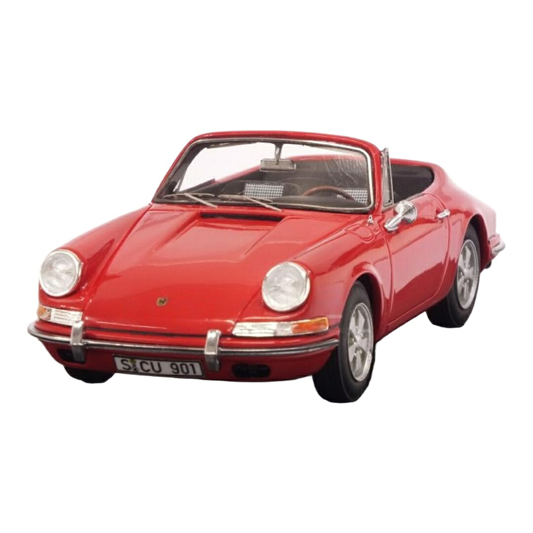 Porscheポルシェ 901 Karmannカルマン カブリオ 1964 レッド マスターピースエディション / AUTOCULT 1/43 ミニカー|ラストホビー