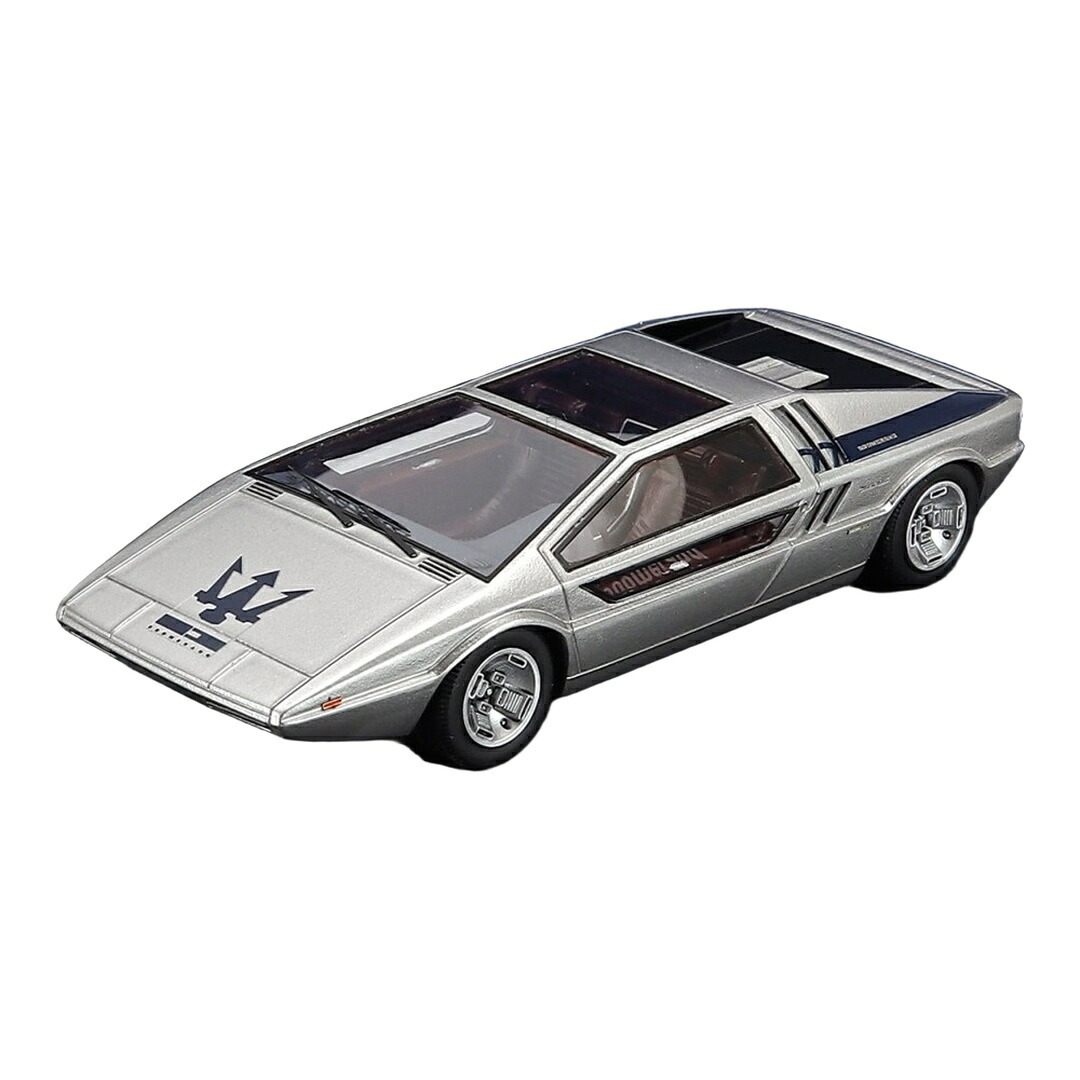 Maseratiマセラティ Boomerang 1971 シルバー 333台限定 / Autocult 1/43 ミニカー｜ラストホビー