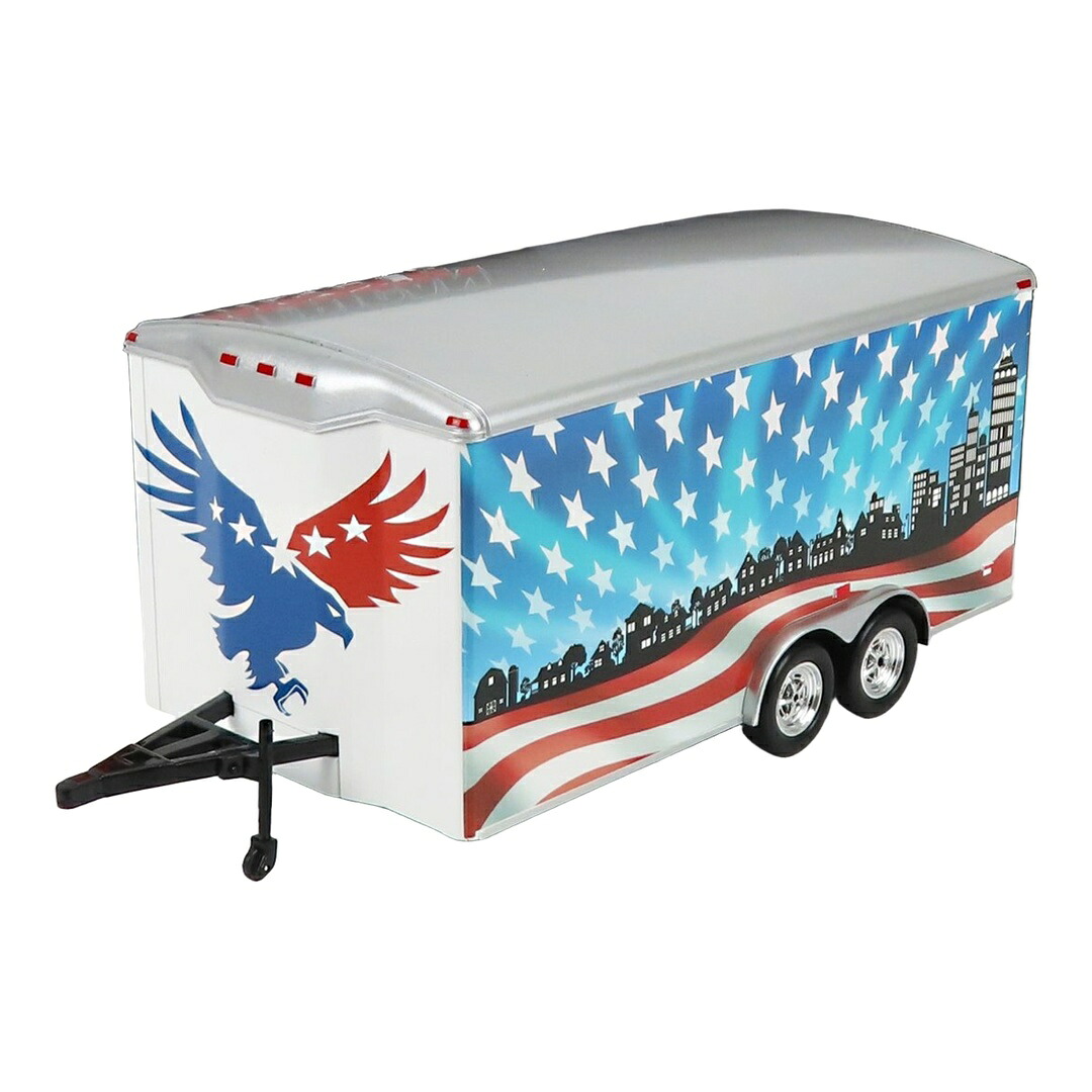 【予約】 カーキャリアトレーラー PATRIOTIC BRAVE & BOLD ホワイト/レッド/ブルー / AutoWorld 1/18 ミニカー トラック模型｜ラストホビー 14,861円