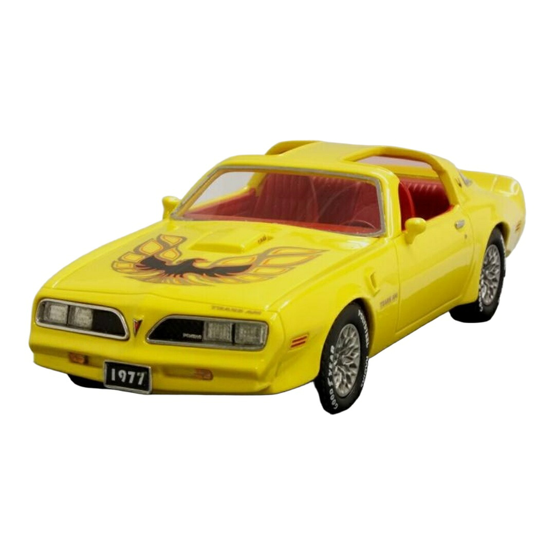 Pontiacポンティアック Trans アメリシウム 1977 黄色 / AUTOWORLD 1/43 ミニカー