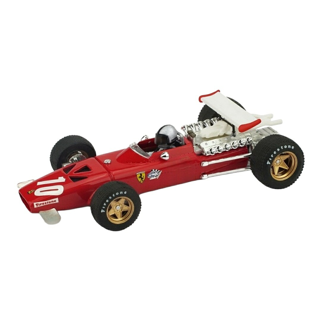 Ferrariフェラーリ 312 F1 1969 イタリア共和国GP #10 ロドリゲス 赤いこと / BRUMM 1/43 ミニカー