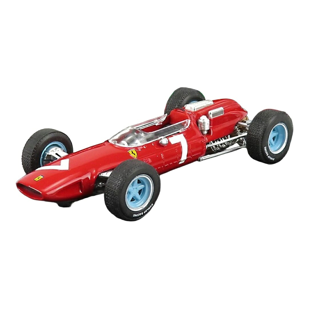 Ferrariフェラーリ F1 158 #7 優勝 ドイツGP 1964 John Surtees ワールドチャンピオン F1ワールドチャンピオン / BRUMM 1/43 ミニカー｜ラストホビー