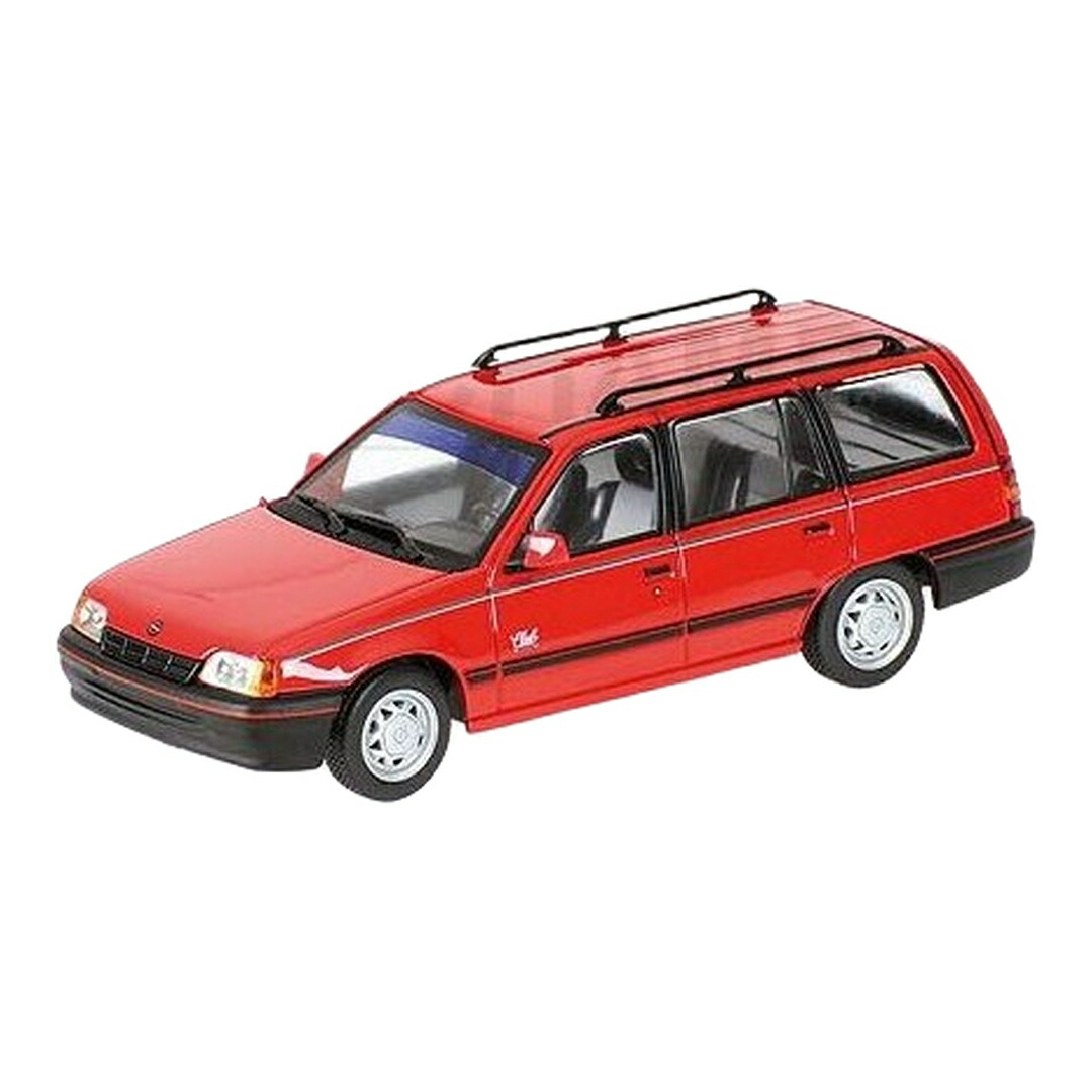 Opelオペル Kadettカデット Caravan隊商 1989 赤いこと / Minichamps 1/43 ミニカー