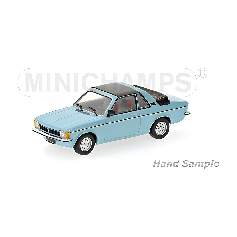 Opelオペル Kadett C Aero 1978 点火装置青色 / Minichamps 1/43 ミニカー