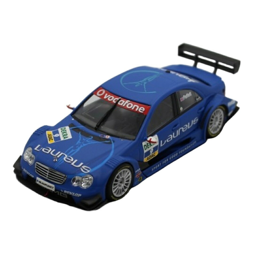 Mercedes Benzメルセデスベンツ C-Class DTM 2007 #9 G.Paffett 青色 1104台制限事項 / Minichamps 1/43 ミニカー