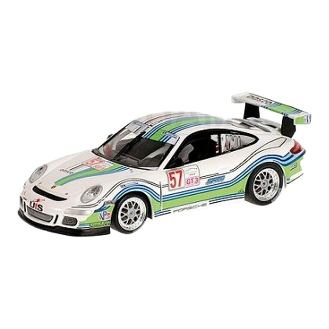 Porscheポルシェ 911 GT3 CUP #57 IMSA 2008 白いこと / Minichamps 1/43 ミニカー