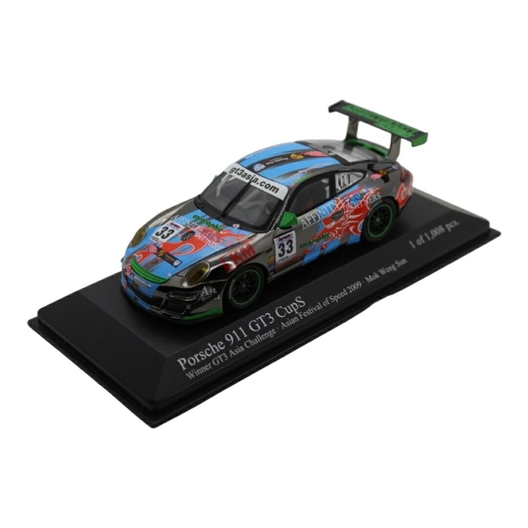 Porscheポルシェ 911 GT3 Cup S #33 Asian Festival of Speed 2009 Mok 1008台制限事項 / Minichamps 1/43 ミ