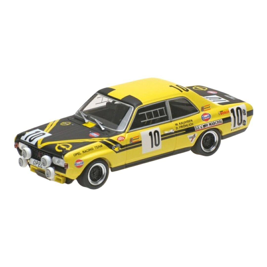 Opel Commodore Steinmetz #10 黄色 / Minichamps 1/43 ミニカー