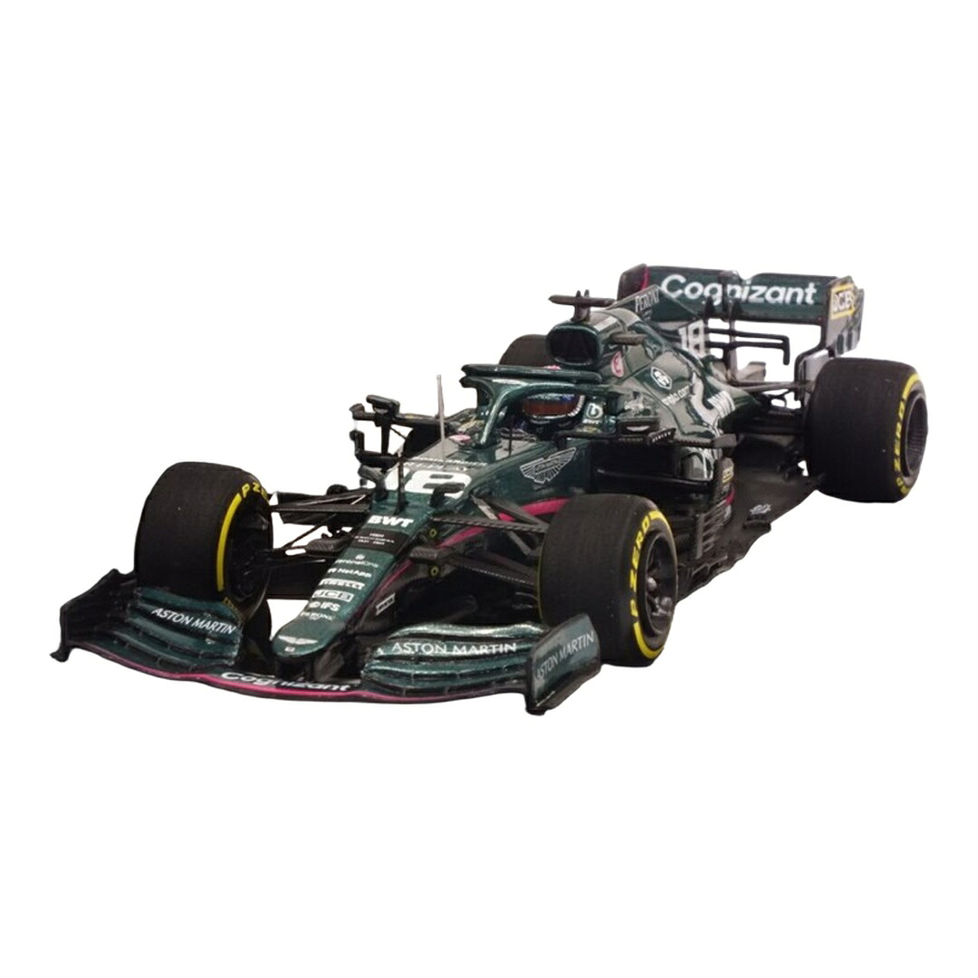 Astonアストンマーチン AMR21 2021 #18 バーレーンGP ランス・ストロール 緑であること / MINICHAMPS 1/43 ミニカー