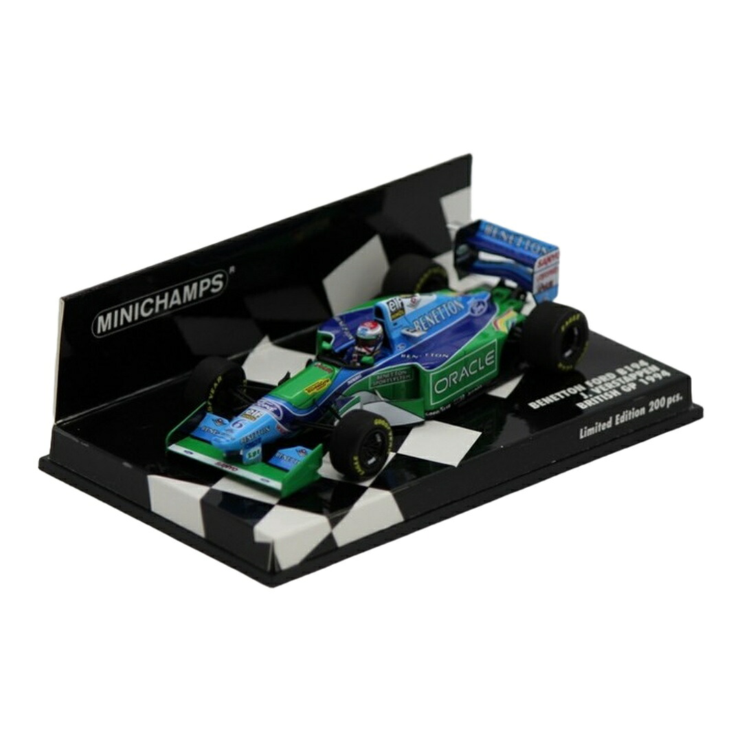 Benetton Fordジェラルド・r・フォード B194 Verstappen 連合王国GP 1994 200台制限事項 / Minichamps 1/43 ミニカー