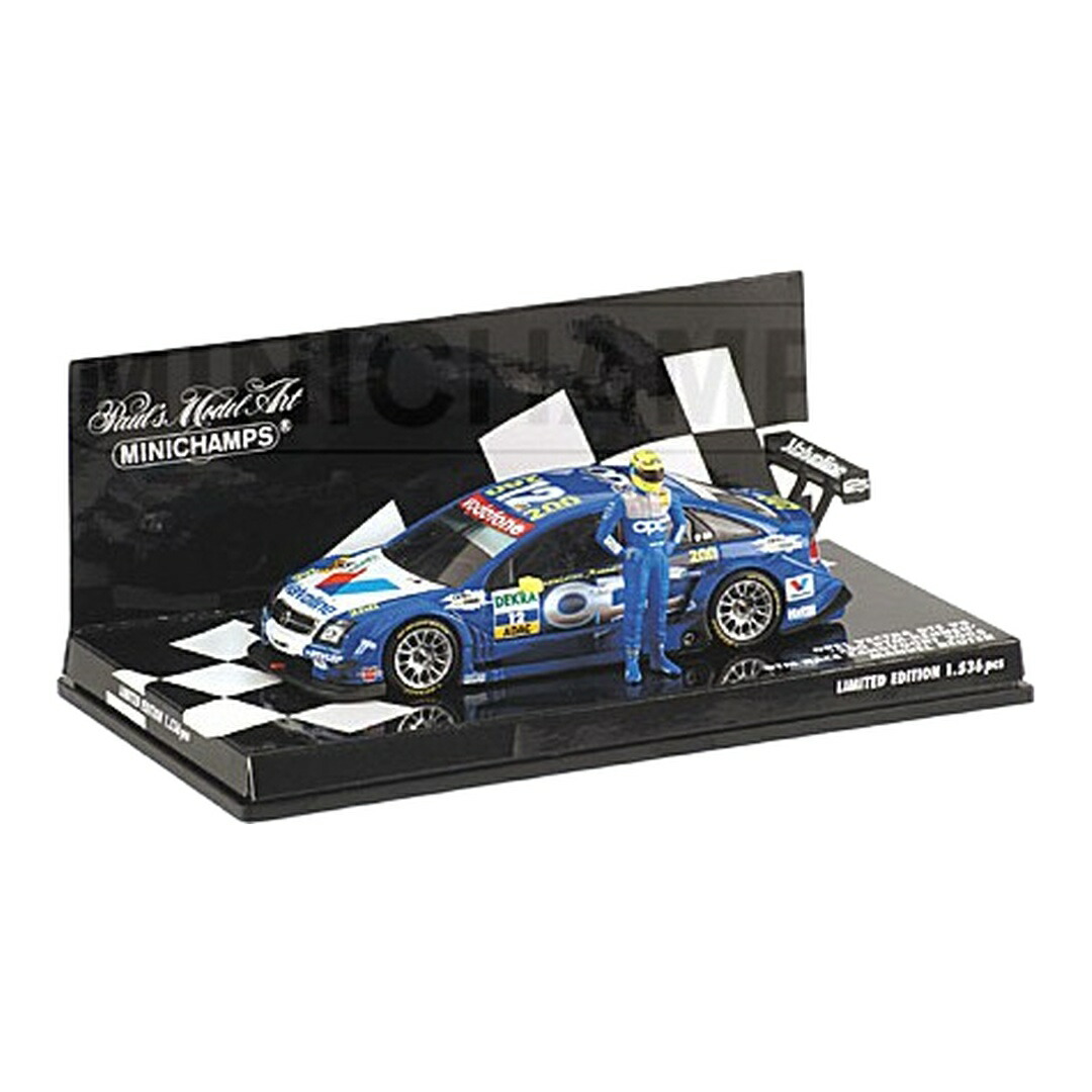 Opelオペル Vectra DTM 2005 #12 Reuter 1536台制限事項 / Minichamps 1/43 ミニカー