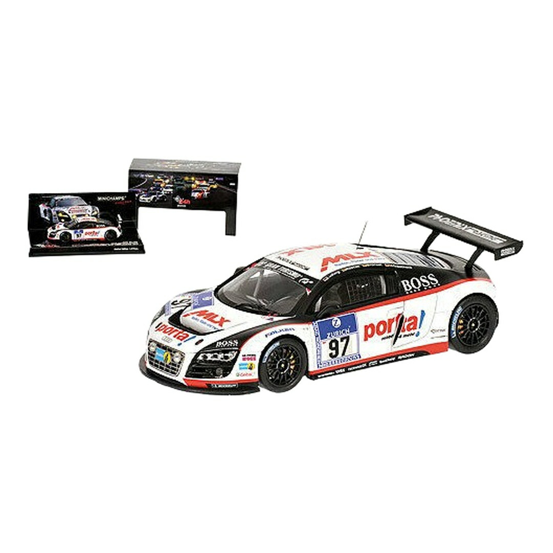 Audiアウディ R8 LMS ニュルブルクリンク 2010 #97 / Minichamps 1/43 ミニカー